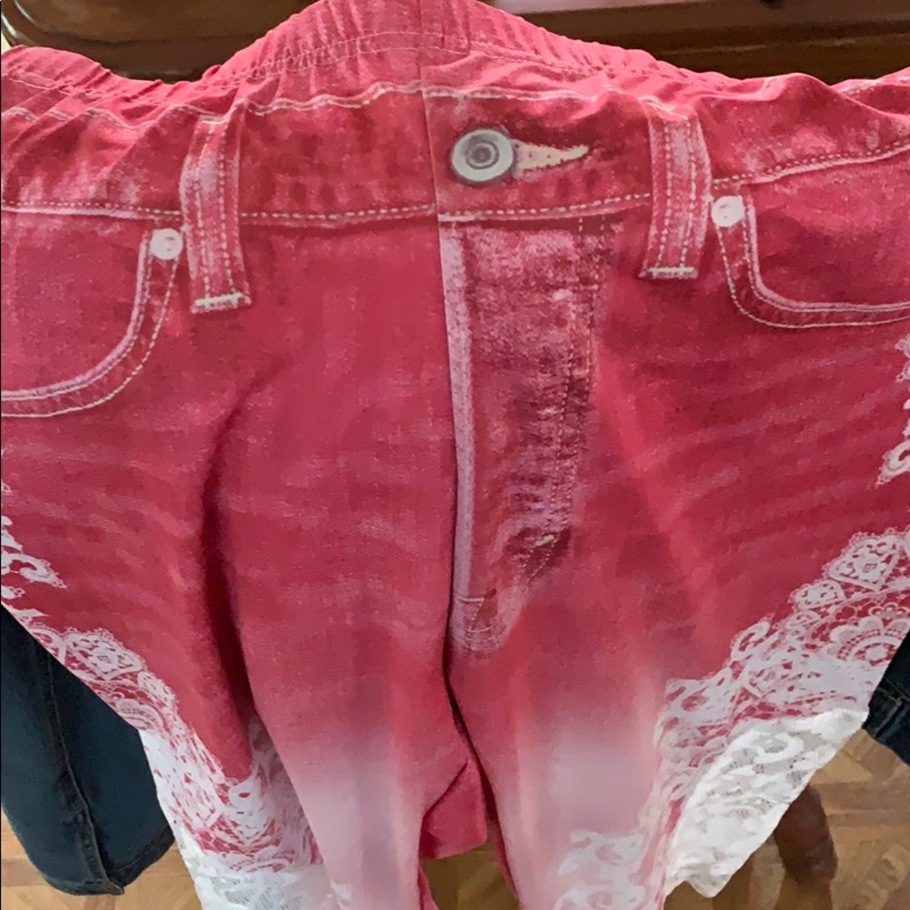 Pink leggings